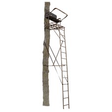 Buy API Outdoors Ultra-Steel Deluxe 18′ Two-Person Ladder Stand