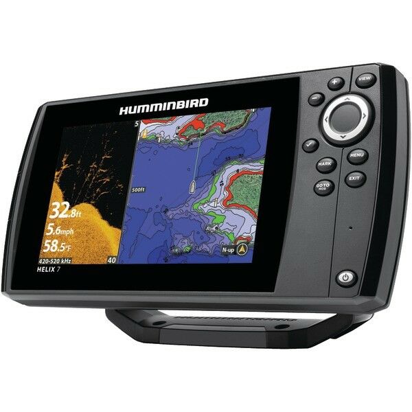 Buy Humminbird Helix 12 CHIRP MEGA SI+ GPS G3N GPS Fishfinder/Chartplotter