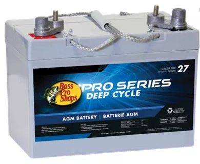 Buy Bass Pro Shops Pro Series AGM X-900 Marine Battery