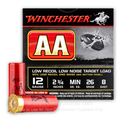 Buy Winchester AA Low Recoil/Low Noise Target Loads Shotshells